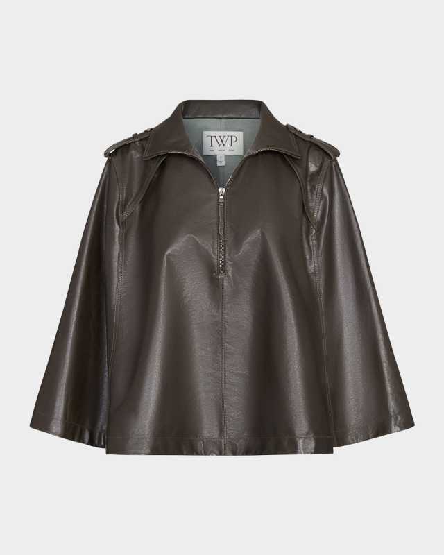 Topper Leather Cap